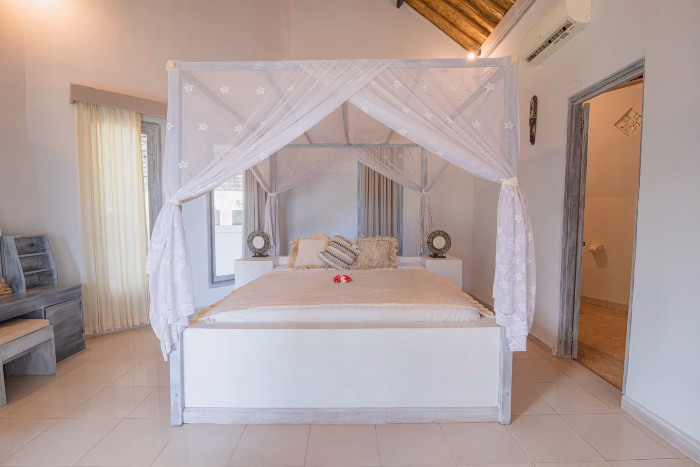 Deluxe double bedroom at SALT Bali