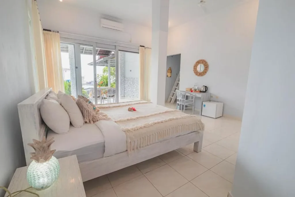 Superior family room king bed at SALT Bali